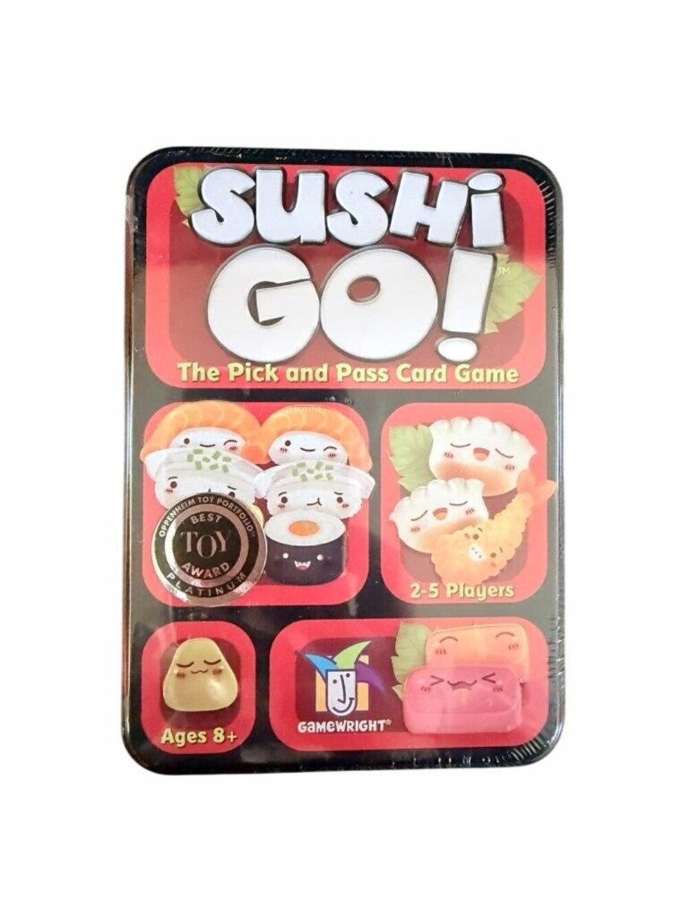 Sushi Go! The Pick And Pass Card Game For 2-5 Players Age 8+ By Gamewright Inclu